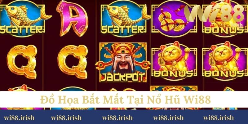 Đồ họa bắt mắt tại Nổ hũ Wi88