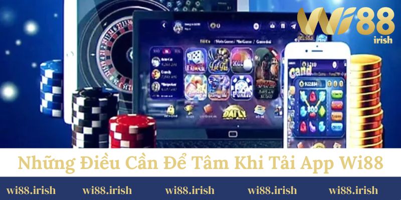 Những điều cần để tâm khi tải app Wi88