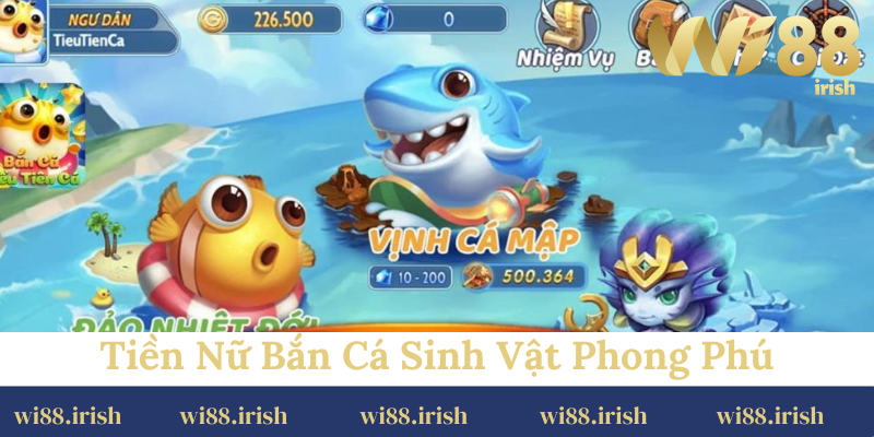 Tiền nữ bắn cá - Cổng game bắn cá online may mắn số 1 Việt Nam